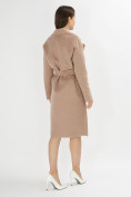 Купить Пальто зимняя женская бежевого цвета 42114B, фото 5