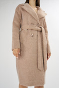 Купить Пальто зимняя женская бежевого цвета 42114B, фото 7