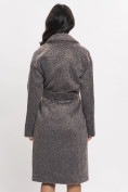 Купить Пальто зимняя женская темно-серого цвета 42114TC, фото 4