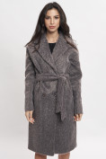 Купить Пальто зимняя женская темно-серого цвета 42114TC, фото 6