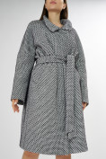Купить Пальто демисезонное серого цвета 42115Sr, фото 6