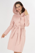 Купить Пальто демисезонное розового цвета 42116R, фото 11