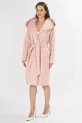 Купить Пальто демисезонное розового цвета 42116R, фото 2