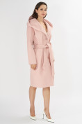 Купить Пальто демисезонное розового цвета 42116R, фото 3