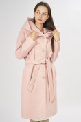 Купить Пальто демисезонное розового цвета 42116R, фото 6