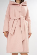 Купить Пальто демисезонное розового цвета 42116R, фото 8