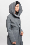 Купить Пальто демисезонное серого цвета 42116Sr, фото 10
