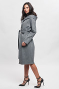 Купить Пальто демисезонное серого цвета 42116Sr, фото 2