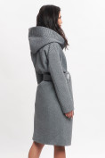 Купить Пальто демисезонное серого цвета 42116Sr, фото 6