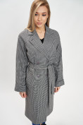 Купить Пальто демисезонное серого цвета 42121Sr, фото 9