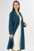 Купить Пальто демисезонное темно-синего цвета 42121TS, фото 10