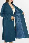 Купить Пальто демисезонное темно-синего цвета 42121TS, фото 11