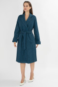 Купить Пальто демисезонное темно-синего цвета 42121TS, фото 2