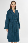 Купить Пальто демисезонное темно-синего цвета 42121TS, фото 5