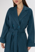 Купить Пальто демисезонное темно-синего цвета 42121TS, фото 6