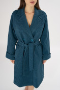 Купить Пальто демисезонное темно-синего цвета 42121TS, фото 8