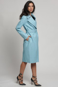 Купить Пальто демисезонное  бирюзового цвета 4263Br, фото 6
