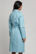 Купить Пальто демисезонное  бирюзового цвета 4263Br, фото 7