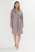 Купить Пальто демисезонное фиолетового цвета 4263F, фото 2