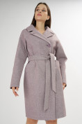 Купить Пальто демисезонное фиолетового цвета 4263F, фото 10