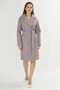 Купить Пальто демисезонное фиолетового цвета 4263F