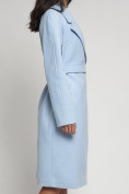 Купить Пальто демисезонное голубого цвета 4263Gl, фото 12
