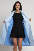 Купить Пальто демисезонное голубого цвета 4263Gl, фото 13