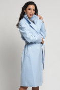 Купить Пальто демисезонное голубого цвета 4263Gl, фото 3