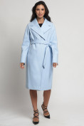 Купить Пальто демисезонное голубого цвета 4263Gl, фото 4