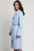 Купить Пальто демисезонное голубого цвета 4263Gl, фото 6
