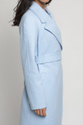 Купить Пальто демисезонное голубого цвета 4263Gl, фото 9