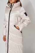 Купить Пальто утепленное зимнее женское  белого цвета 442152Bl, фото 13