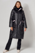 Купить Пальто утепленное зимнее женское  розового цвета 442155R