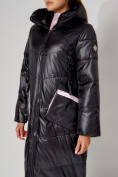 Купить Пальто утепленное зимнее женское  розового цвета 442155R, фото 8