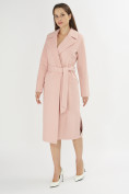 Купить Пальто демисезонное розового цвета 4444R, фото 2