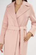 Купить Пальто демисезонное розового цвета 4444R, фото 6