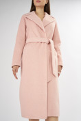 Купить Пальто демисезонное розового цвета 4444R, фото 9