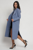 Купить Пальто демисезонное синего цвета 4444S, фото 13