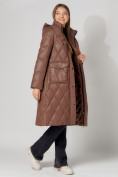 Купить Пальто утепленное стеганое зимнее женское   448602TK, фото 4