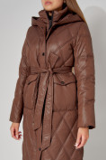 Купить Пальто утепленное стеганое зимнее женское   448602TK, фото 11