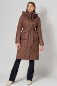 Купить Пальто утепленное стеганое зимнее женское   448602TK, фото 2