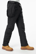 Купить Брюки горнолыжные мужские черного цвета 507Ch, фото 3