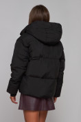 Купить Зимняя женская куртка модная с капюшоном черного цвета 52309Ch, фото 22