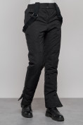 Купить Полукомбинезон утепленный женский зимний горнолыжный черного цвета 526Ch, фото 7