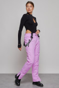 Купить Полукомбинезон утепленный женский зимний горнолыжный розового цвета 526R, фото 18