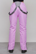 Купить Полукомбинезон утепленный женский зимний горнолыжный розового цвета 526R, фото 8