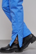 Купить Полукомбинезон утепленный женский зимний горнолыжный синего цвета 526S, фото 11