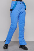 Купить Полукомбинезон утепленный женский зимний горнолыжный синего цвета 526S, фото 7
