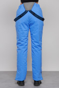 Купить Полукомбинезон утепленный женский зимний горнолыжный синего цвета 526S, фото 8