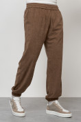 Купить Спортивный костюм мужской модный из микровельвета бежевого цвета 55002B, фото 7